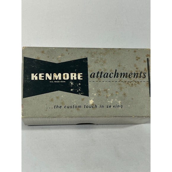 Vintage Kenmore Sewing Machine Attachments Set 608.22 with Manual 13 Piece